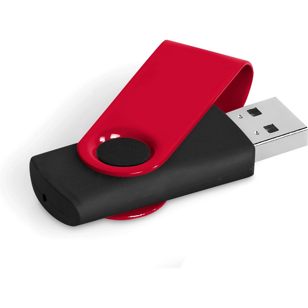 Axis Gyro Black Flash Drive - 4GB