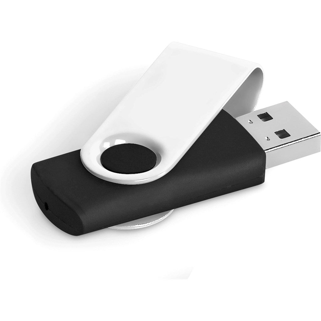 Axis Gyro Black Flash Drive - 4GB