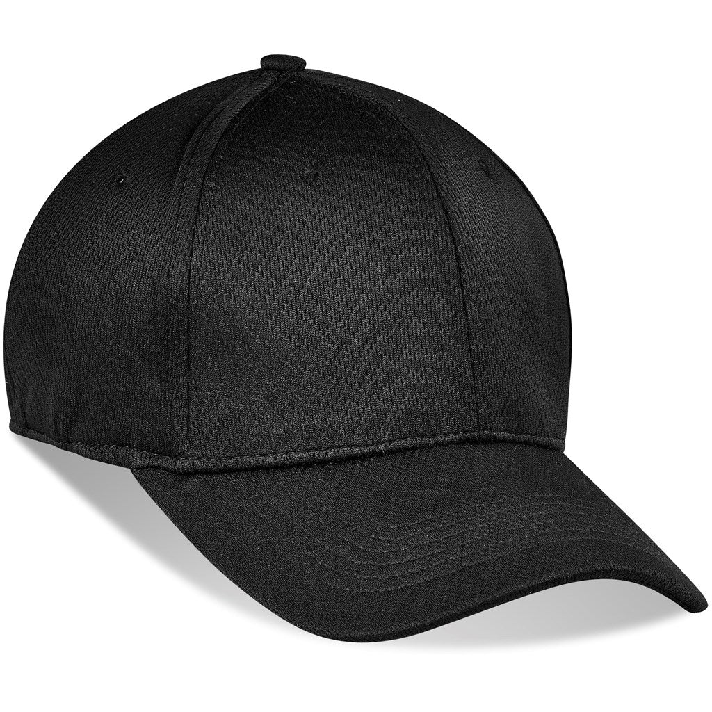 Ace 6 Panel Fitted Cap - Grey